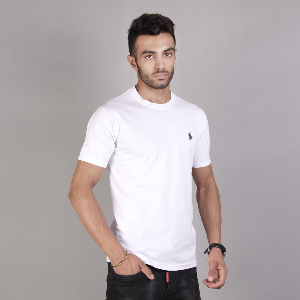 تی شرت پنبه polo سفید